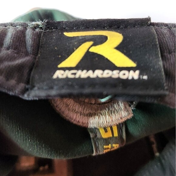 Spartans Baseball Cap hat Green Embroidered Adjustable Strap SM-MD Richardson - Picture 4 of 6